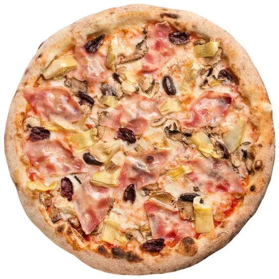 All Dressed Up Pizza - Signature halal pizza at Pizza Bae Calgary